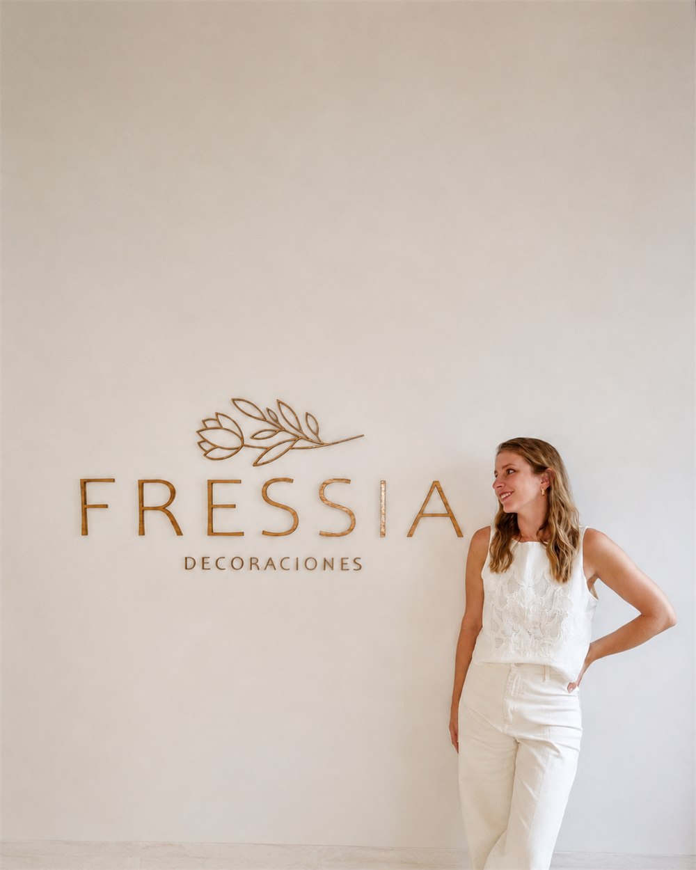 Retrato de Gabi Oddone, fundadora y directora creativa de Fressia